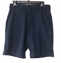 Ben Hogan Mens Chino Golf Shorts Size 32 Waist Blue Polyester - £18.33 GBP