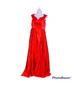 NEW Unbranded Size 10 Red Long Ball Gown Dress Prom Wedding Evening dress - £80.76 GBP