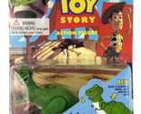 NEW VTG Action Figure Rex TOY STORY Movie w/ Clamping Jaws &amp; Moving Legs... - £7.82 GBP