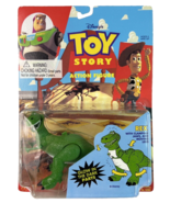 NEW VTG Action Figure Rex TOY STORY Movie w/ Clamping Jaws &amp; Moving Legs... - £7.95 GBP