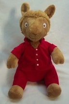 Kohl&#39;s Llama Llama Red Pajama Soft Llama In Pajamas 12&quot; Plush Stuffed Animal Toy - £12.22 GBP