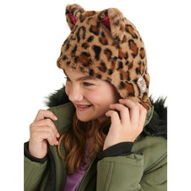 Adorable Justice Girls Critter Hat in Faux Fur - Cute &amp; Cozy for Kids - £13.88 GBP