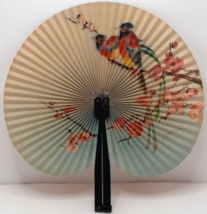 Shanghai Hand Fan Arts &amp; Crafts Made in the Peoples Republic of China - $9.05