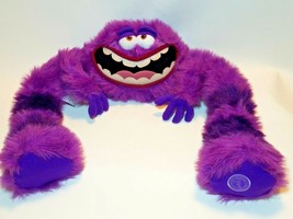 Monsters Inc Art Plush 17 inch Large Purple Bendable Doll Jumbo Toy Disney Store - £12.59 GBP