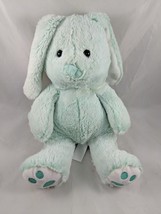 HugFun Light Green Rabbit Plush Bunny 13 Inch Stuffed Animal toy - £8.89 GBP