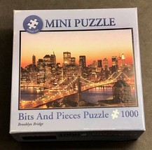 Smallest Mini Jigsaw Puzzle Bits &amp; Pieces BROOKLYN BRIDGE 1000 pcs - £10.31 GBP