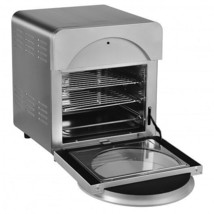 16-in-1 Air Fryer 15.5 QT Toaster Rotisserie Dehydrator Oven-Silver - Color: Si - £169.63 GBP