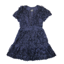 NWT by Anthropologie The Somerset Mini in Navy Floral Appliqué Edition Dress 2X - £95.36 GBP