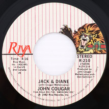 John Cougar – Jack &amp; Diane / Can You Take It - 45 rpm 26, PRC Compton Riva R-210 - £10.07 GBP