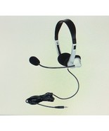 Egghead Stereo Headset with Boom Microphone &amp; 8ft Cord - £22.35 GBP