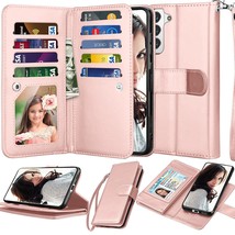 Galaxy S22 Case, For Samsung Galaxy S22 Wallet Case, [9 Card Slots] Pu Leather I - £23.18 GBP
