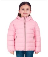 Gerry Boys Girls Jacket Pink Puffer Lined Insulated Wind Water Resistant... - €34,35 EUR