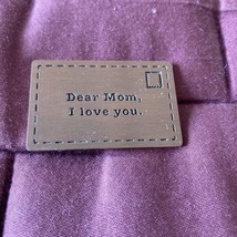 Dear Mom, I Love You. A Miniature metal envelope decor NWT. - £5.60 GBP