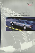 1999 Audi A8 3.7 4.2 quattro sales brochure catalog 99 US - £8.01 GBP