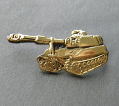 US Army Howitzer M-109 A3 Tank Lapel Pin Gold Colored 1.25 inches Self P... - $5.84