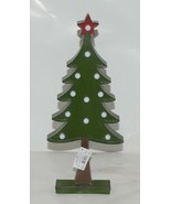 Midwest Gifts Ganz MX176211 Green metal Lighted Christmas Tree 16 Inches... - £25.57 GBP