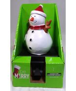 BE JOLLY RESIN SNOWMAN CHRISTMAS STOCKING HANGER - $524.97 MXN