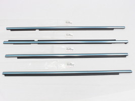 Toyota Land Cruiser 2016-2018 Chrome Front Rear Door Belt Moulding SET OEM - $208.49