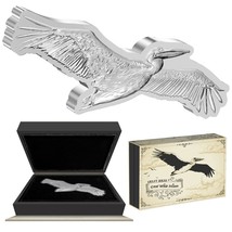 2 Oz Silver Coin 2024 Niue $5 Great Birds Great White Pelican Shaped Coin - £170.52 GBP