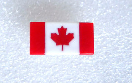 Canada Canadian Flag Lapel Hat  Pin 1/2&quot; Canada Maple Leaf Pinback Tie Tack - £6.19 GBP