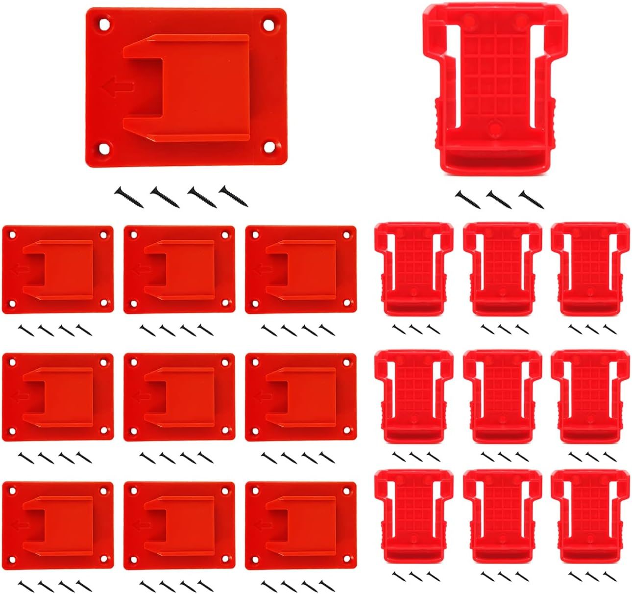 Tool Holders Battery Holders Mount For Milwaukee M18 18V Battery Drill T... - $41.93