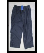Turfer Sport Men&#39;s L Navy Lined Wind Pants Zip Ankles NEW - $27.06 CAD