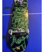 RARE Vintage 1996 Marvel Comics &quot;Burnt&quot; Incredible Hulk Skateboard Green... - $54.44