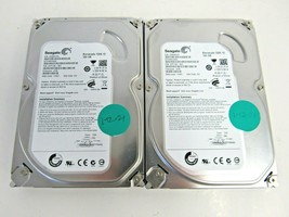 Seagate (Lot of 2) ST3160316AS 9YP13A-303 160GB 7.2k SATA-3 8MB 3.5&quot; HDD 69-4 - £16.30 GBP