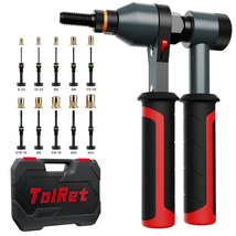 Rivnut Tool Kit with 10 Metric and SAE Mandrels, 100 Pcs Rivet Nuts Asso... - $114.08