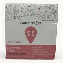 Summers Eve Cleansing Cloths Sheer Floral 13ct - $8.90