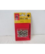 Vintage Package of 9 Round Head Stove Bolts w/Nuts Plated 1/4 x 1/2 Hand... - $54.42 MXN