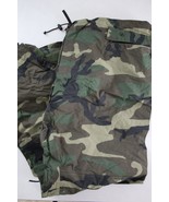 US Army Issue Woodland ORC Industries Improved Rainsuit Trousers Pant Me... - $81.17 CAD