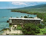 Keauhou Spiaggia Hotel Kona Coast Hawaii Hi Cromo Cartolina M18 - £3.19 GBP