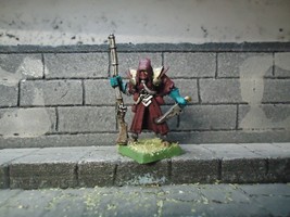 warhammer fantasy metal painted realms of chaos slaanesh champion jezzail - $37.06