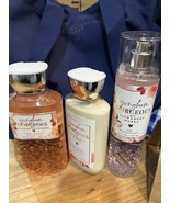 Bath and Body Works GINGHAM GORGEOUS Fragrance Mist, Shower Gel &amp; Lotion... - $44.64 CAD