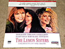 THE LEMON SISTERS 1990 Laser Disc  Diane Keaton, Carol Kane...SEALED! - £17.23 GBP