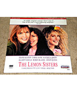 THE LEMON SISTERS 1990 Laser Disc  Diane Keaton, Carol Kane...SEALED! - £17.22 GBP