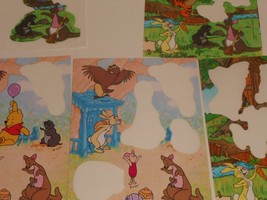 Hallmark Stickers 5 partial sheets Winnie the Pooh Tigger - £2.34 GBP