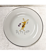 Reindeer by POTTERY BARN Blitzen Salad Plate 8 1/2 Inches Never used - £19.16 GBP