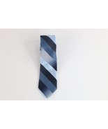 Vintage 90s Streetwear Distressed Silk Striped Color Block Neck Tie Wedd... - $363.19 MXN