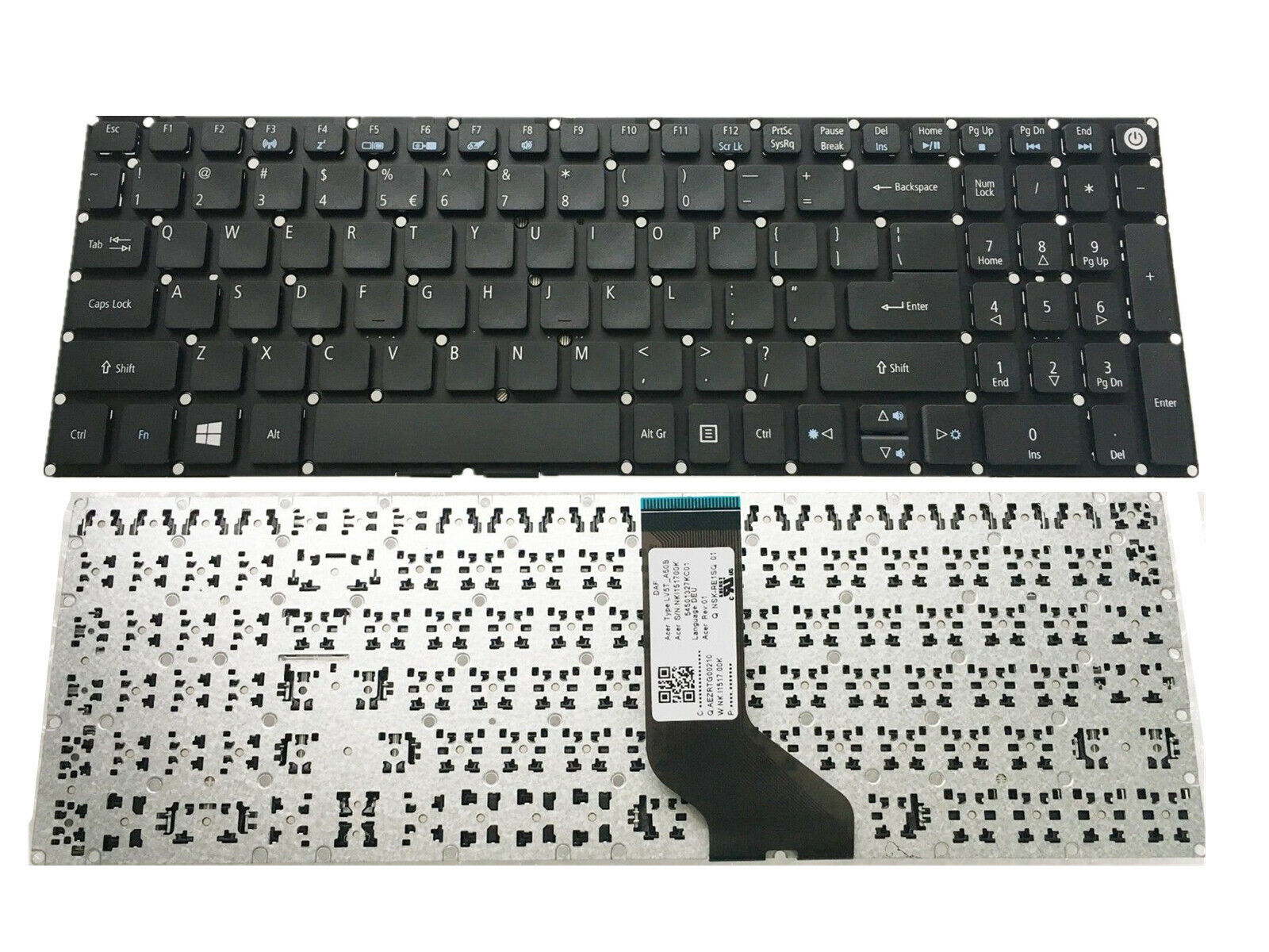 Primary image for New Acer Aspire F5-571 F5-571G F5-571T F5-573G F5-573T Keyboard Us Non Backlit