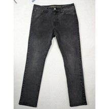 American Eagle Outfitters Mens 360 Extreme Flex Slim Jeans Size 34X32 Black - $24.68