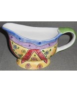 Sango SWEET SHOPPE PATTERN Sue Zipkin Design GRAVY or SAUCE BOAT - $29.69