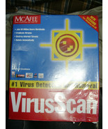 McAfee Virus Scan CD rom Win 98 95, NT workstation, 3.1, DOS, &amp; OS/2 NEW... - $470.22 MXN