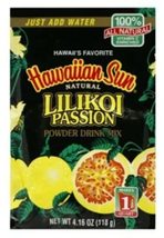 Hawaiian Sun Lilikoi Passion Powdered Drink Mix 4.16 ounce (Pack of 10 B... - $108.89