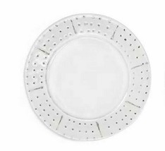 VIETRI 1pc FORTE CANAPA WHITE-GREY PLATE 6.75&quot; BNEW - $18.40