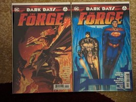 Dark Days The Forge #1 Cover B Aquaman &amp; C Batman Superman Romita DC 201... - £8.79 GBP