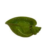 Vintage RARE Rosenthal Netter Shell Dish Green Mid Century Numbered - $129.19