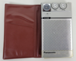 Vintage Panasonic R-012 Mister Thin Am Transistor Radio Silver *Tested W... - $39.60