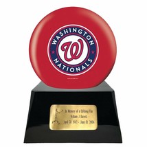 Washington Nationals Sports Team Adult Baseball Funeral Cremation Urn For Ashes - £406.72 GBP